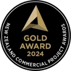 Gold Award — NZ Commercial Project Awards 2024 Gold Award — NZ Commercial Project Awards 2024